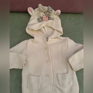 Gap Baby Unicorn Sweater Cardigan